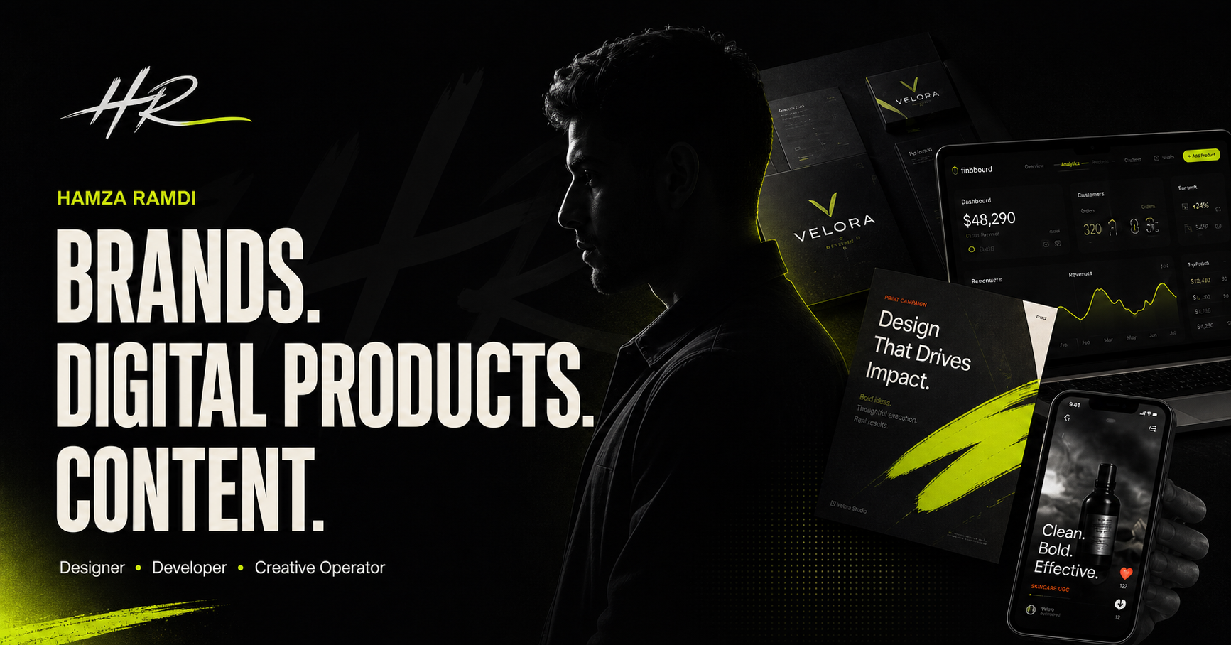 Hamza Ramdi — brands, digital products and content